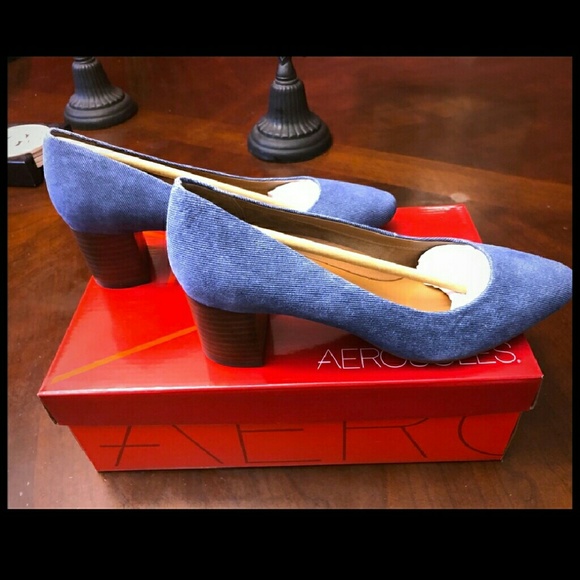 AEROSOLES Shoes - Aerosoles Blue Denim shoes